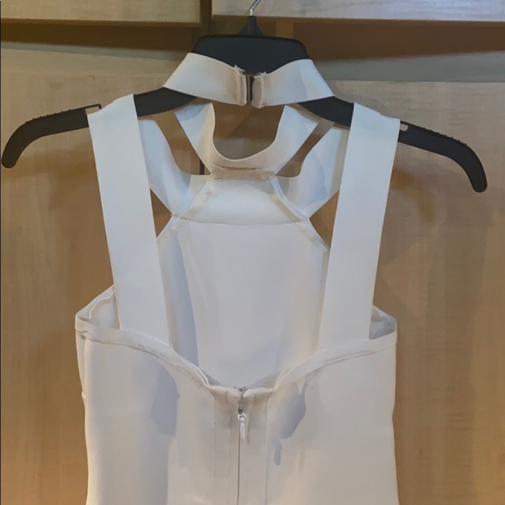 BRAND NEW white, tight fitting mini dress - Picture 4 of 4